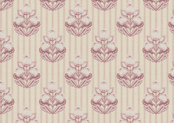 Midford, Mantels Stripe Rosies Pink - Made to Measure Curtains - Image 8